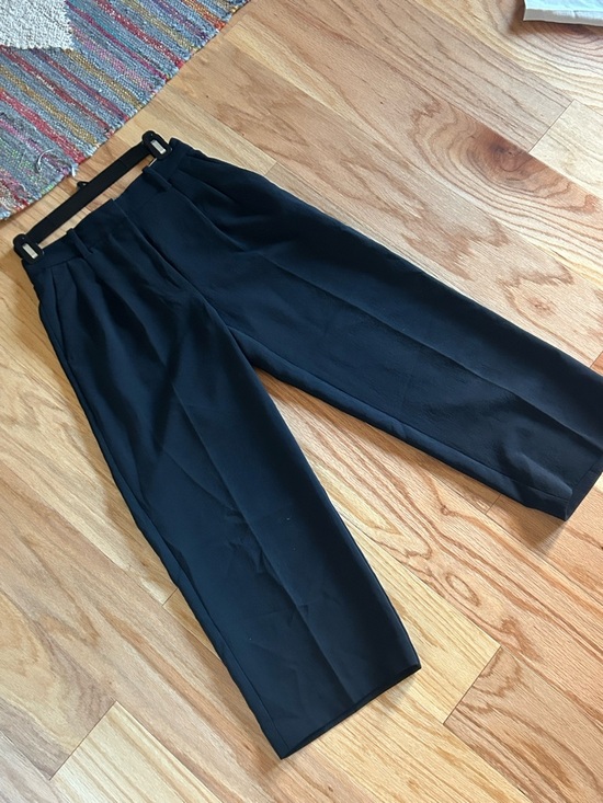 Wilfred Pants - Wilfred Classic Black Crop Trousers